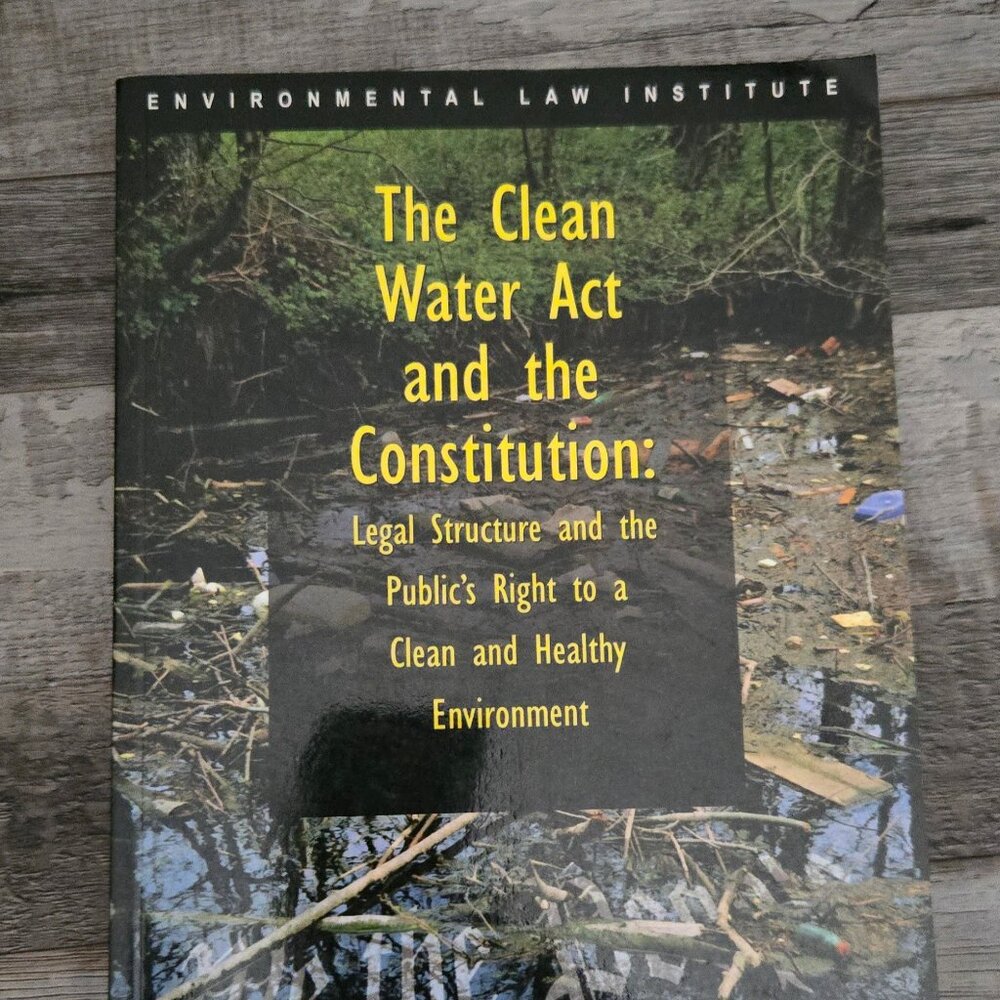📘 Clean Water Act Book | Environmental Law | Policy & Regulation | Nonfiction